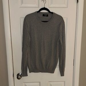 Classic Crewneck Gray Sweater